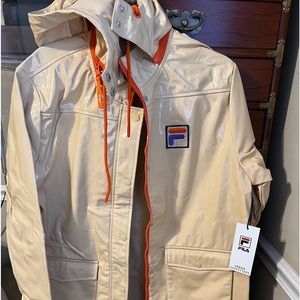 Fila raincoat. Brand new with tag.